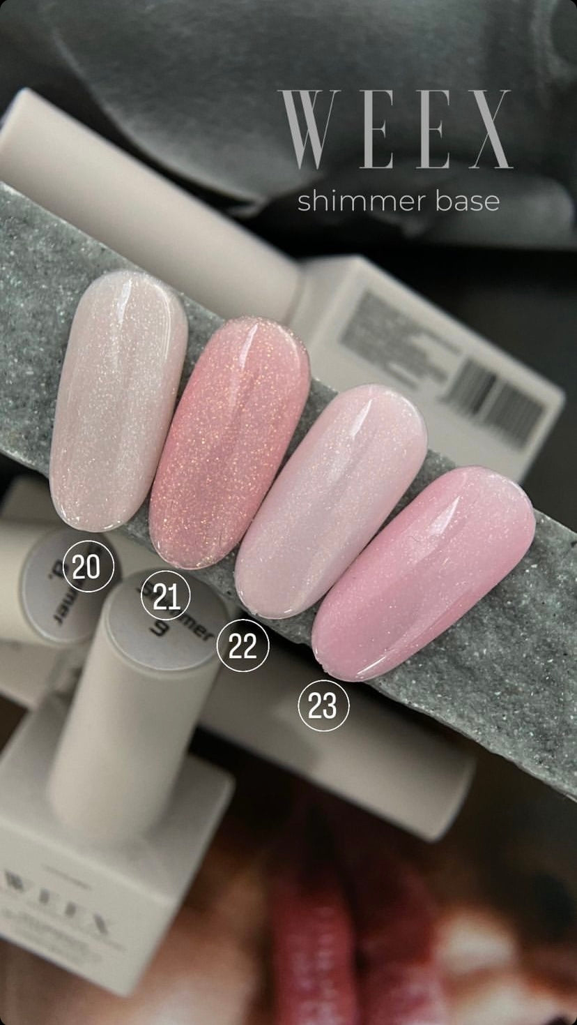 Weex Cover basecoat 11ml Shimmer 21