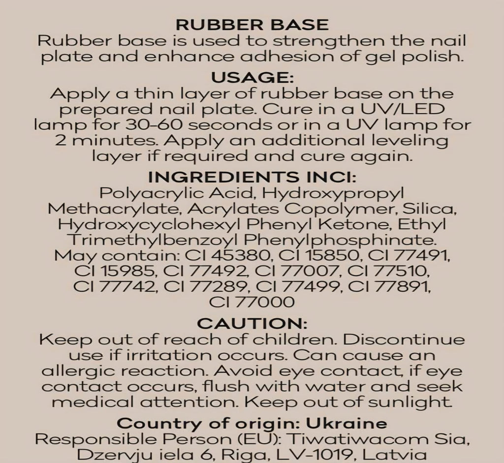 Weex Cover Base Coat 11ml zin 11