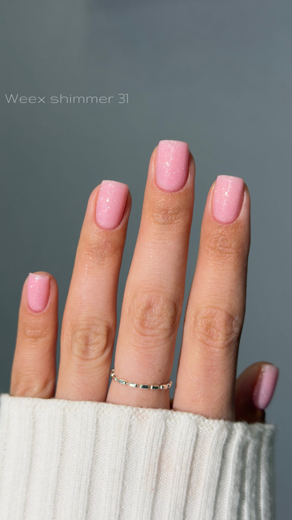 Weex Cover base coat 11ml Shimmer 31