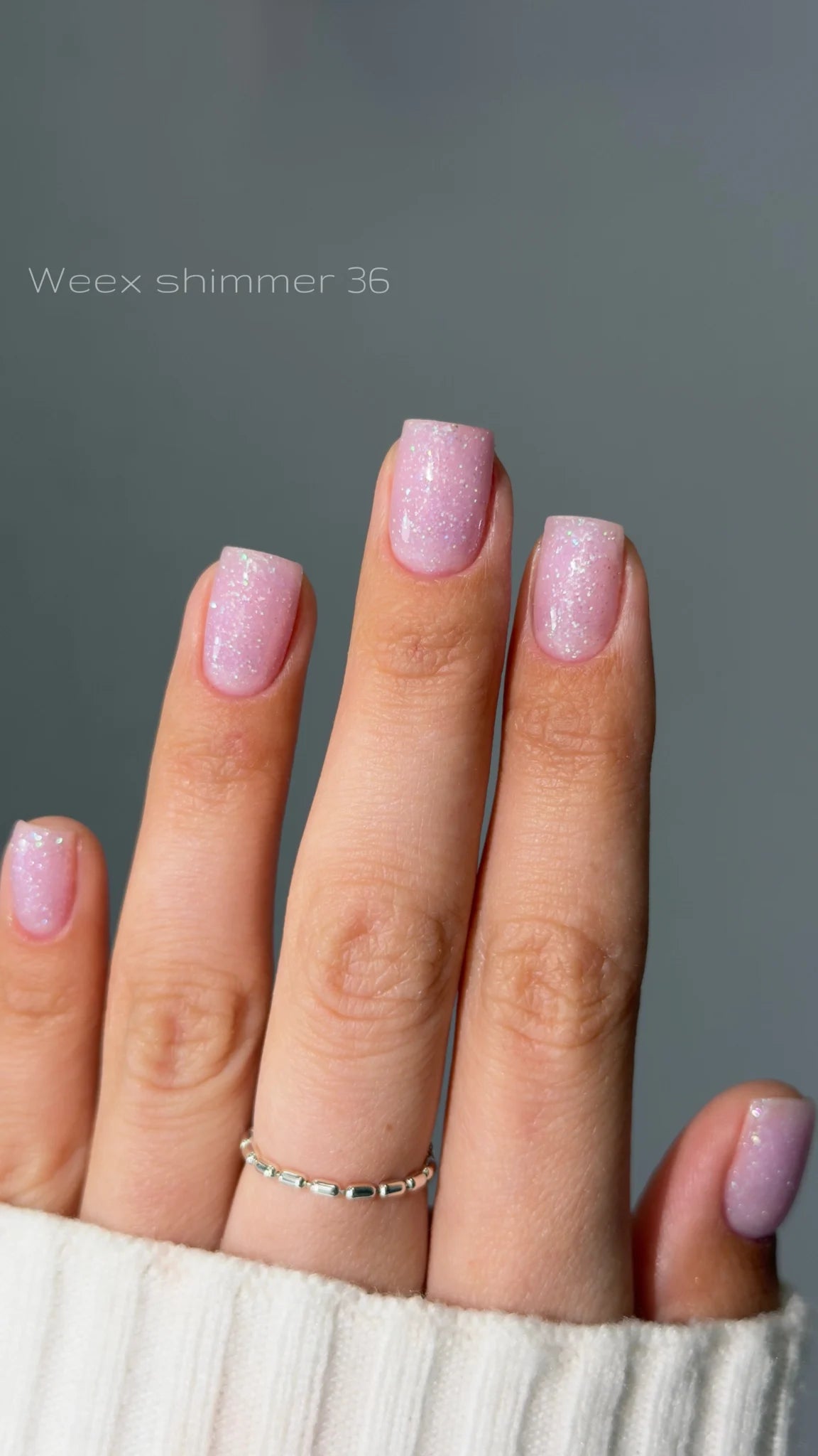 Weex Cover base coat 11ml Shimmer 36