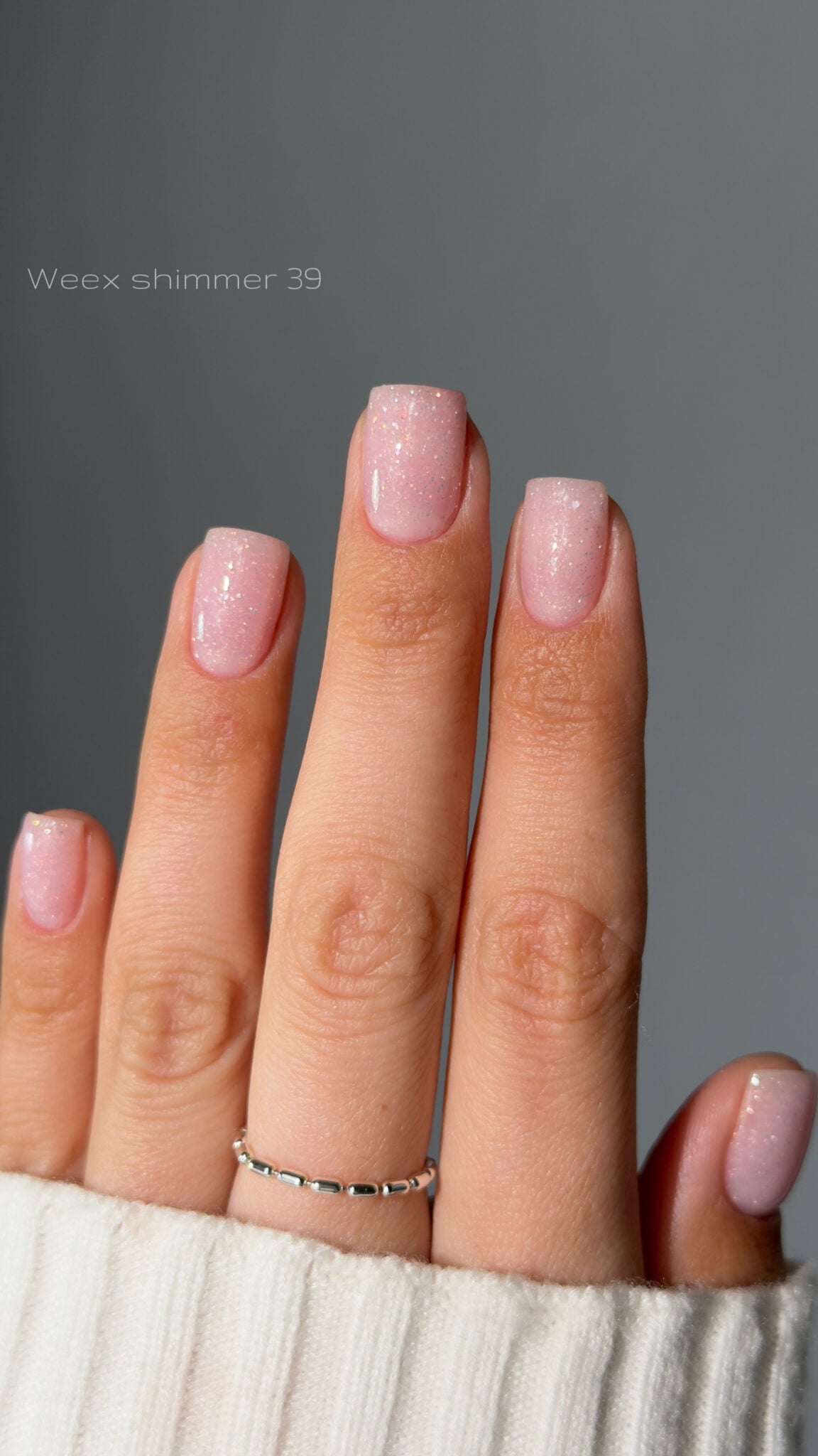Weex Cover base coat 11ml Shimmer 39