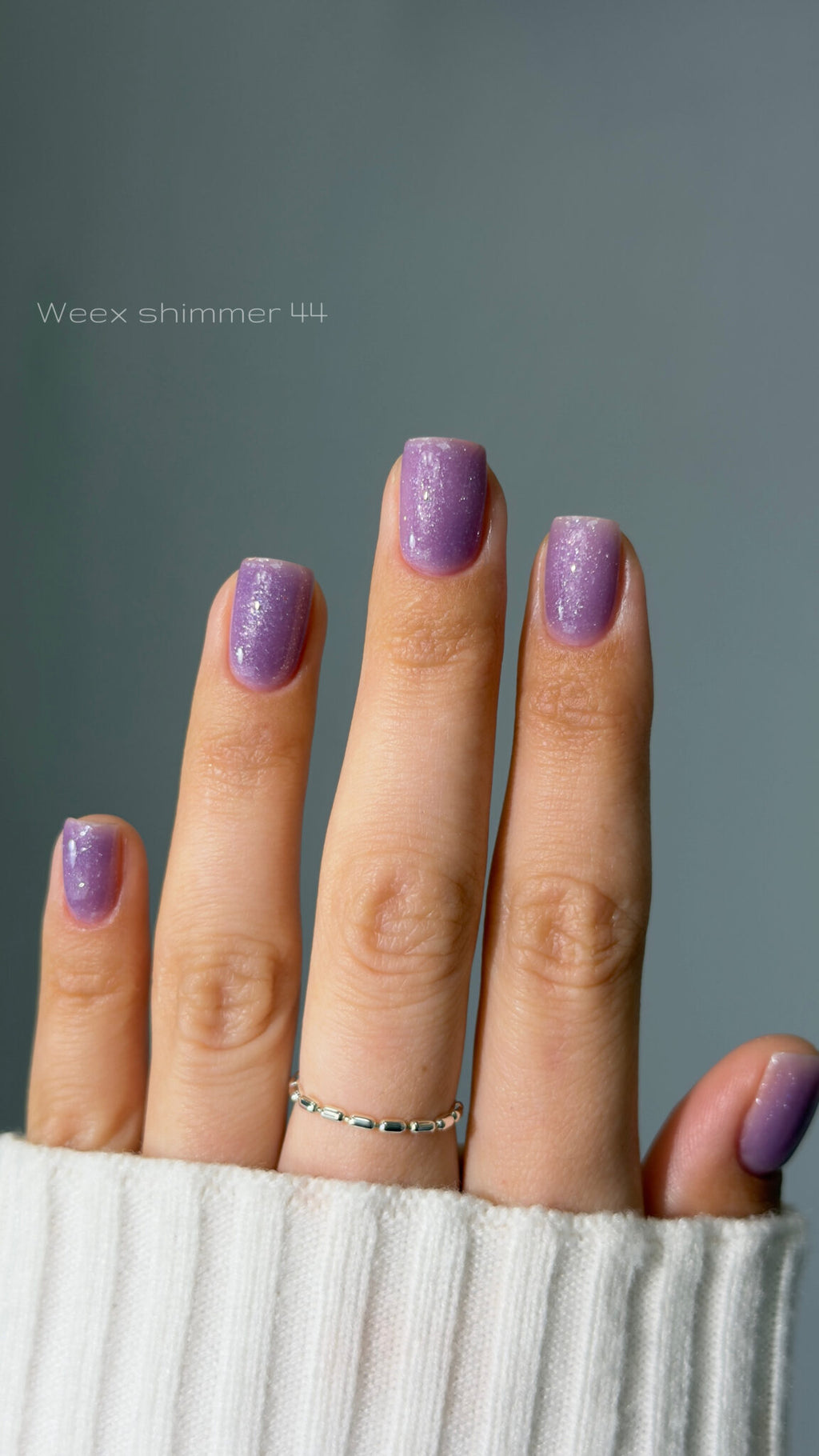 Weex Cover base coat 11ml Shimmer 44
