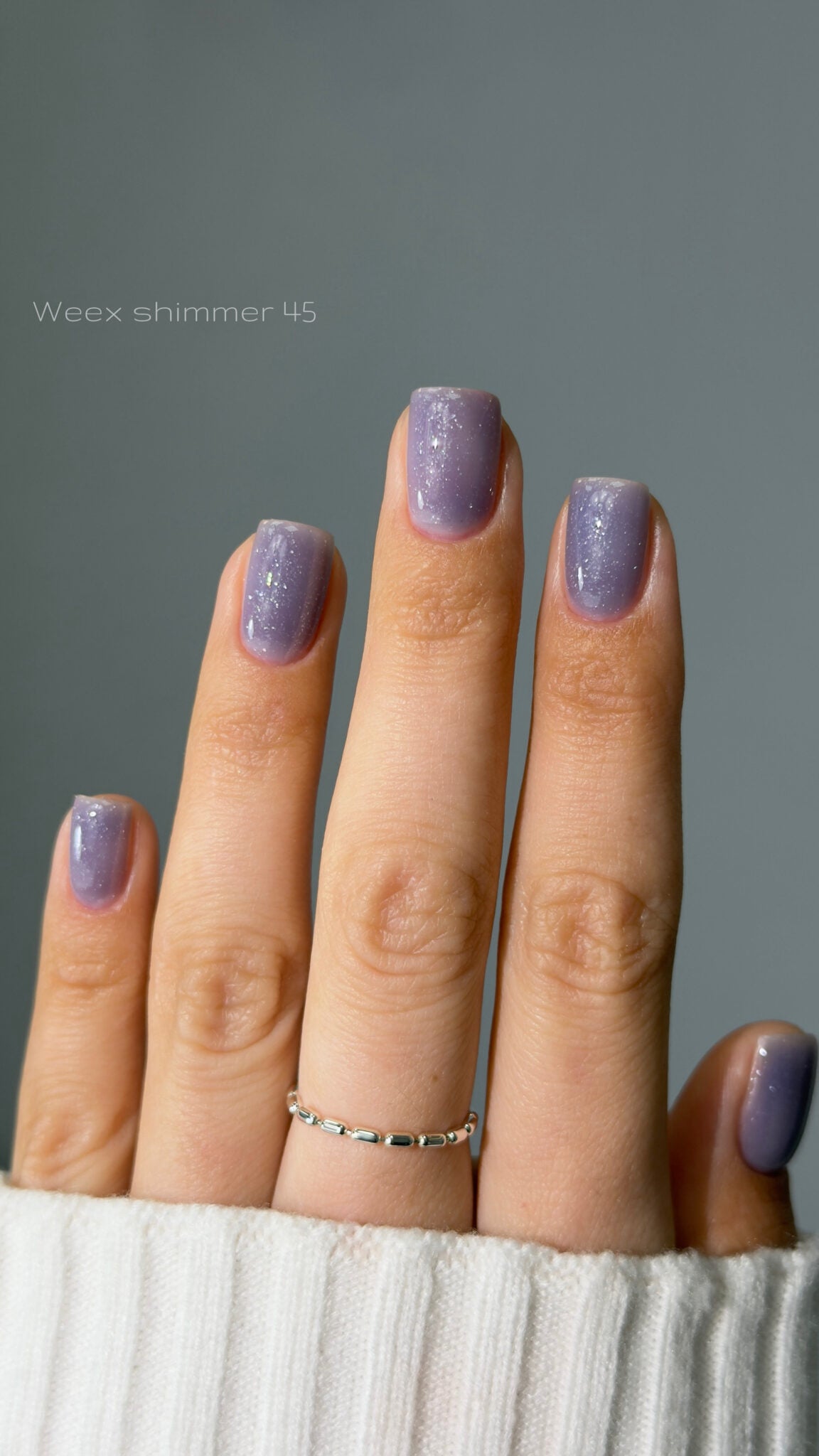 Weex Cover base coat 11ml Shimmer 45