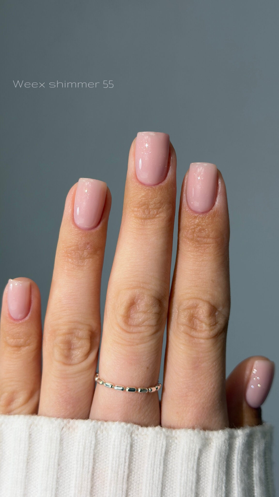Weex Cover base coat 11ml Shimmer 55