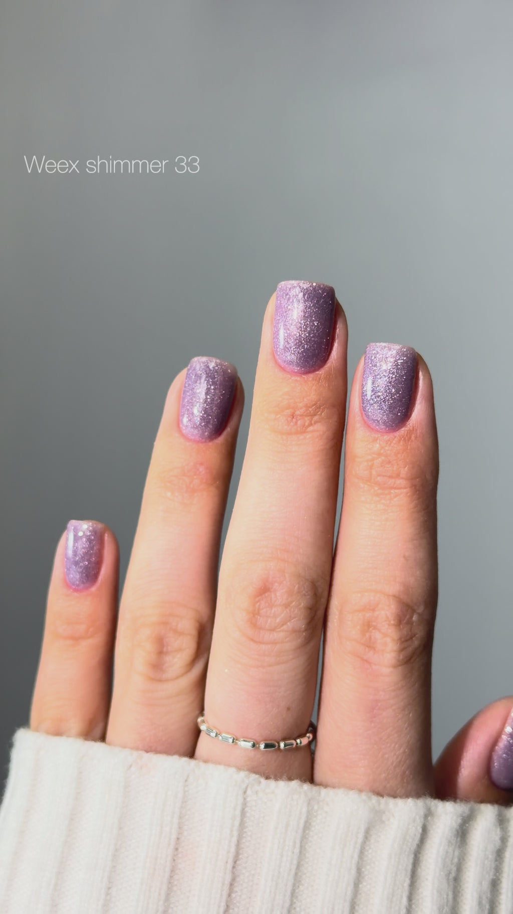 Weex Cover base coat 11ml Shimmer 33