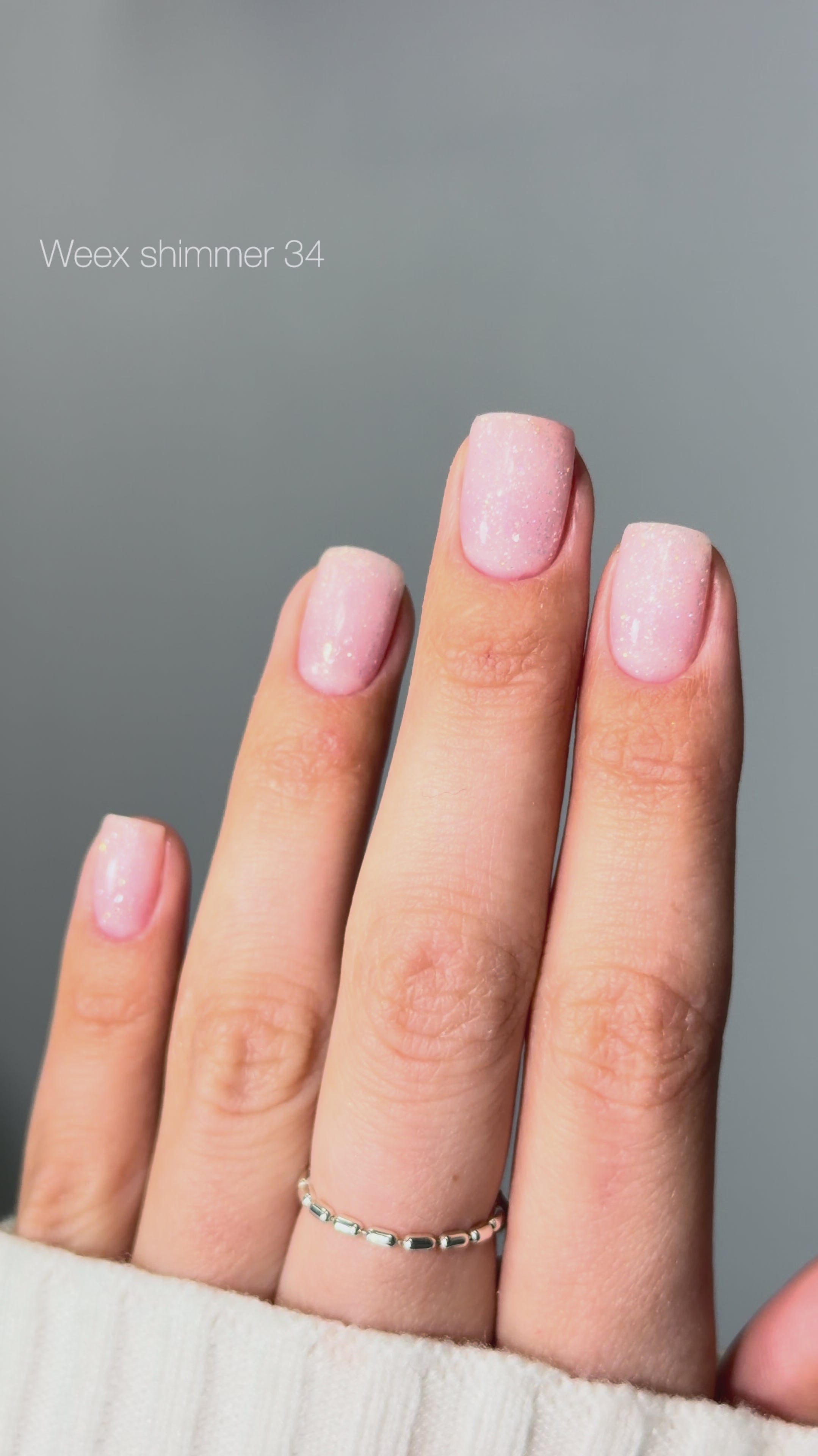 Weex Cover base coat 11ml Shimmer 34