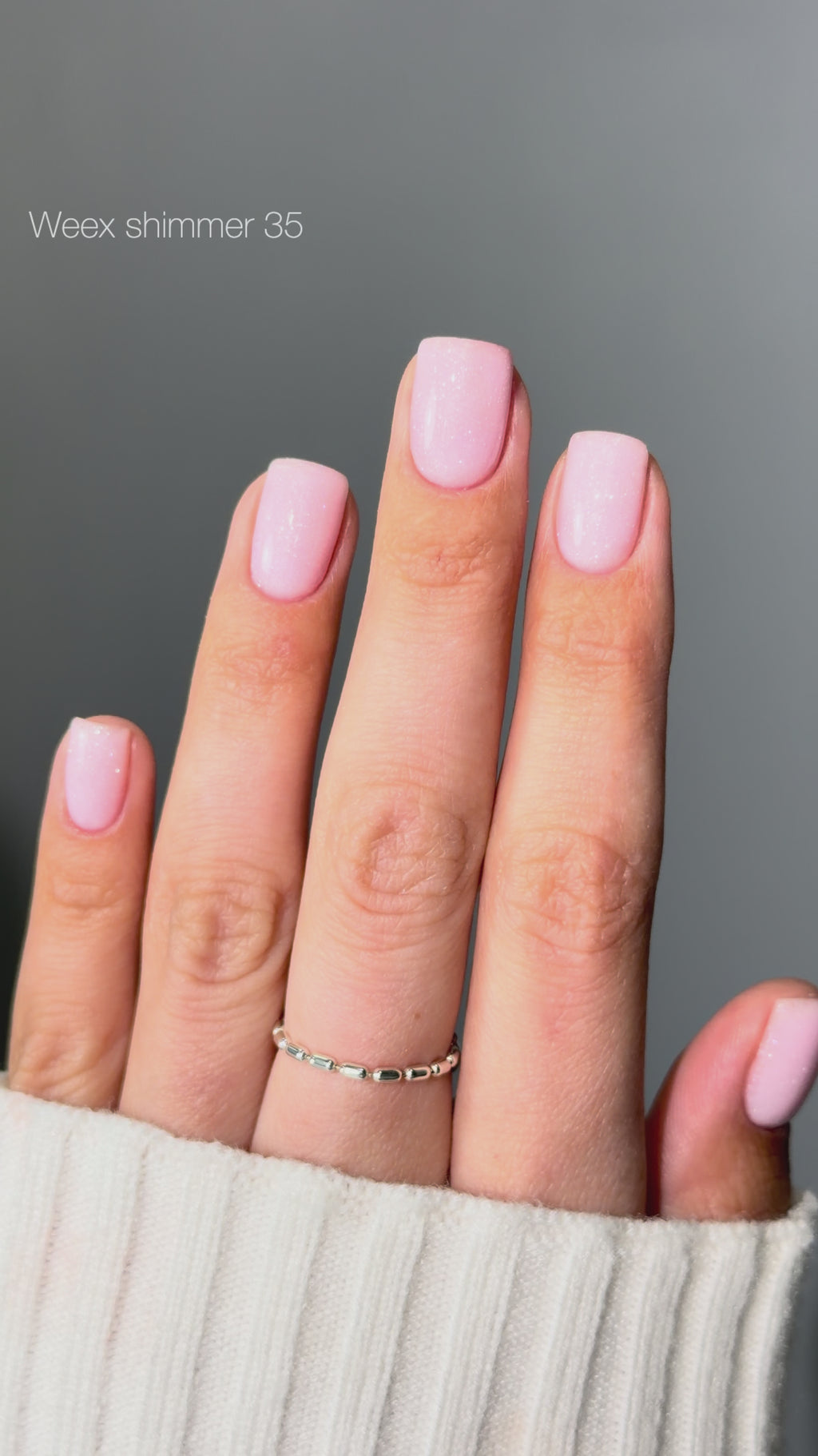 Weex Cover base coat 11ml Shimmer 35