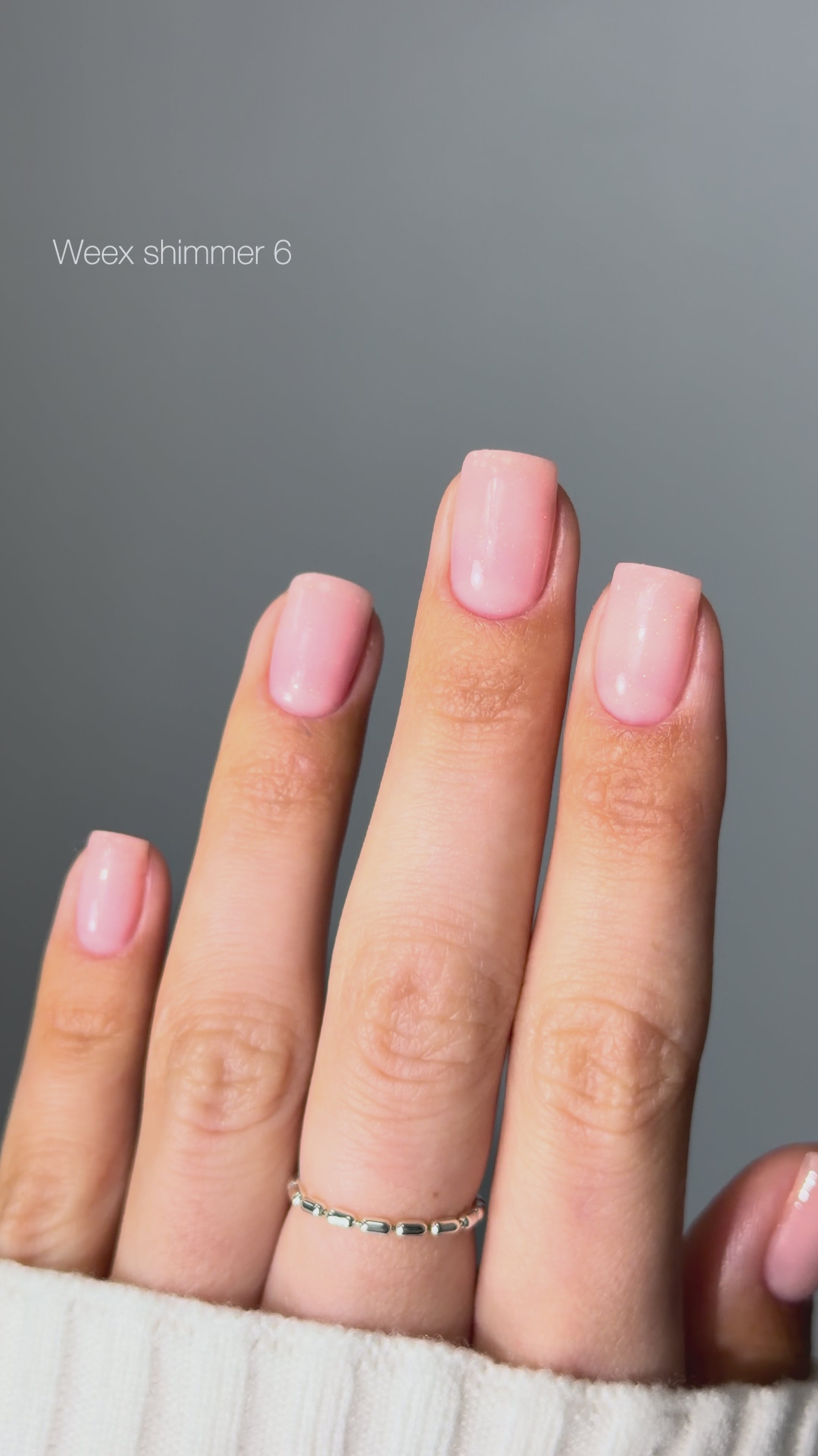 Weex Cover base coat 11ml Shimmer 6