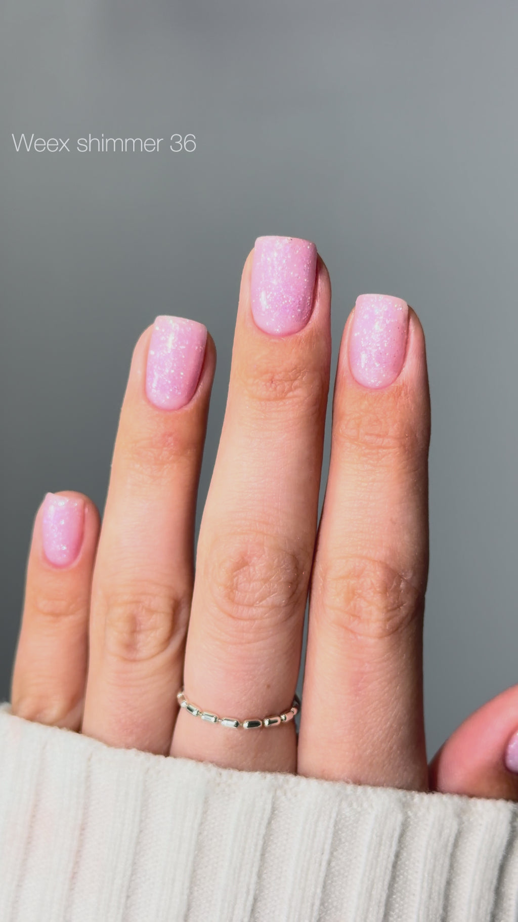 Weex Cover base coat 11ml Shimmer 36
